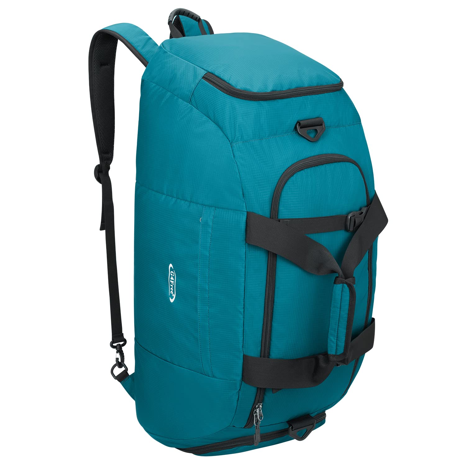G4Free - G4Free 70L Large 3-Way Duffle Backpack Gym Bag with Shoe Compartment -TN22B134C