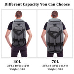 G4Free - G4Free 70L Large 3-Way Duffle Backpack Gym Bag with Shoe Compartment -TN22B134C