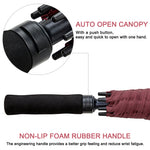 G4Free - G4Free 72 Inch Huge Double Canopy Vented Windproof Stick Umbrellas -D02V716A