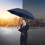G4Free - G4Free 72 Inch Huge Double Canopy Vented Windproof Stick Umbrellas -D02V716A