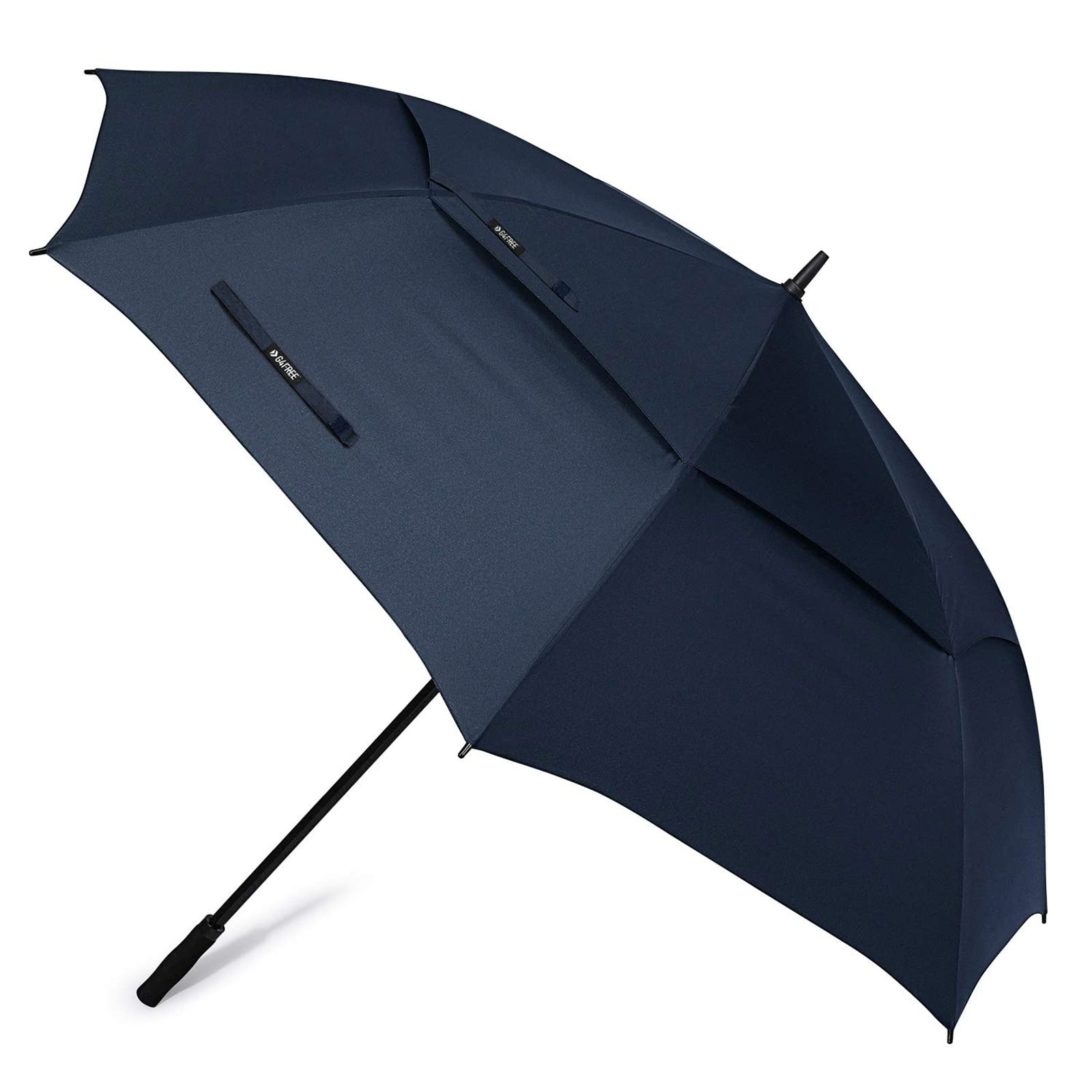 G4Free - G4Free 72 Inch Huge Double Canopy Vented Windproof Stick Umbrellas -D02V716B