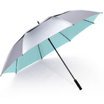 G4Free - G4Free 72 Inch Oversized Vented Double Canopy Umbrella for Family -D02V757E