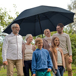 G4Free - G4Free 80 Inch 6.6 Ft Double Canopy Vented Windproof Stick Family Umbrella -TN21A013A