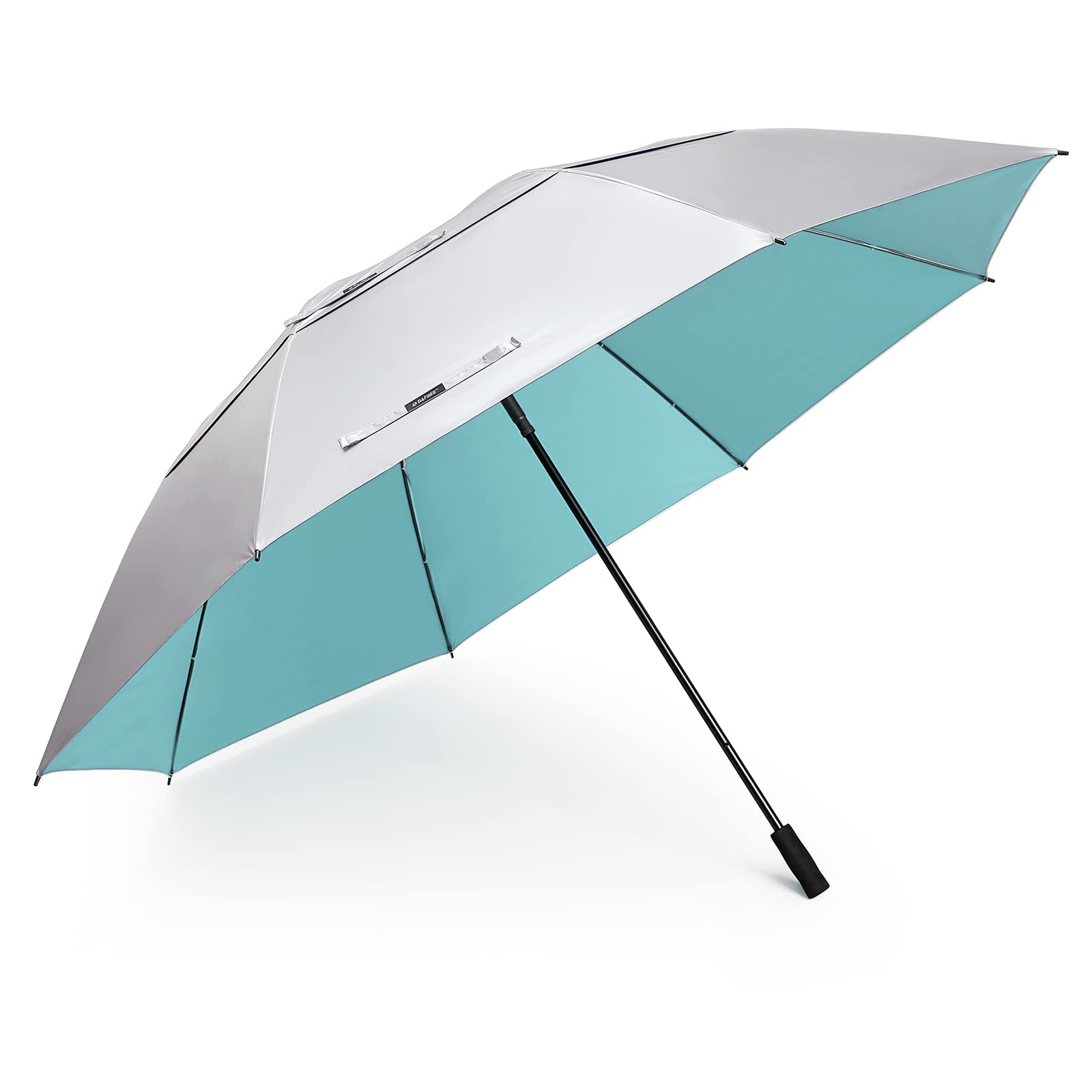 G4Free - G4Free 80 Inch 6.6 Ft Double Canopy Vented Windproof Stick Family Umbrella -TN22A160C