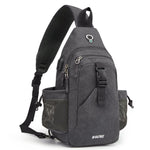 G4Free - G4Free Anti-Theft Canvas Sling Bag with USB Port -TN22B159C