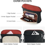 G4Free - G4Free Anti-Theft  Lightweight Nylon Shoulder Purse Medium Handbags -TN25B551A