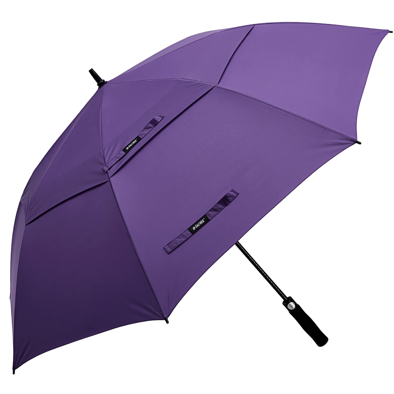 G4Free - G4Free Automatic Open Golf Umbrella Double Canopy Vented Stick Umbrellas -D01V066Z01