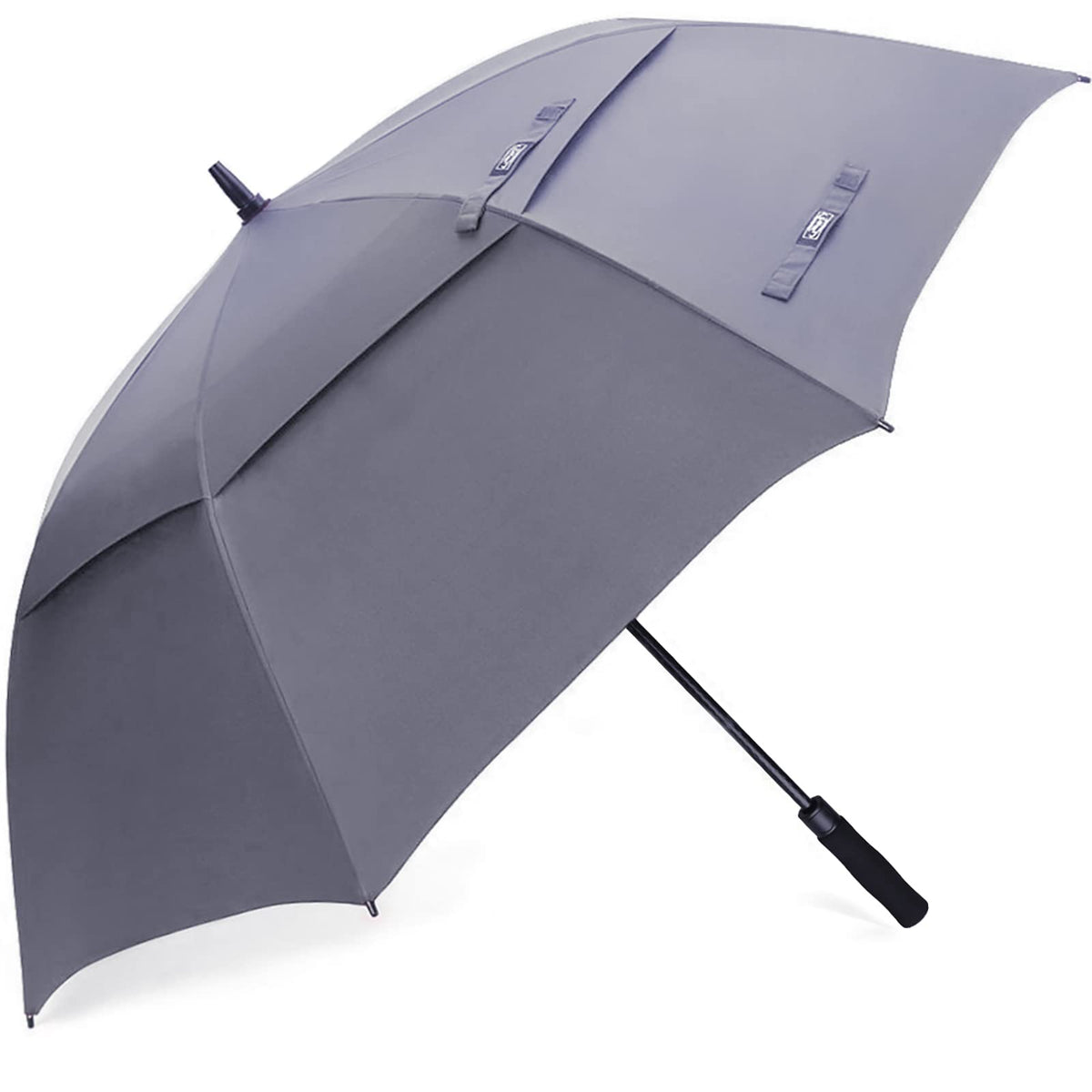 G4Free - G4Free Automatic Open Golf Umbrella Double Canopy Vented Stick Umbrellas -D02V638G