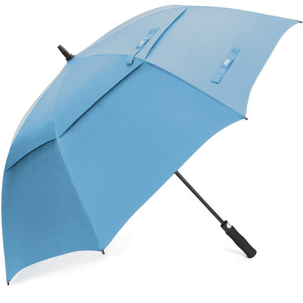 G4Free - G4Free Automatic Open Golf Umbrella Double Canopy Vented Stick Umbrellas -D02V638J