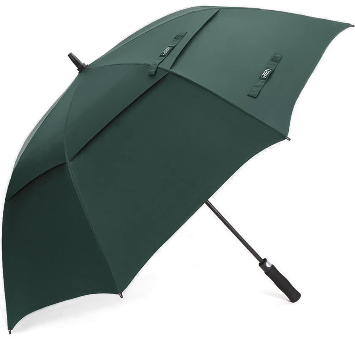G4Free - G4Free Automatic Open Golf Umbrella Double Canopy Vented Stick Umbrellas -D02V638K