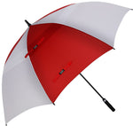 G4Free - G4Free Automatic Open Golf Umbrella Double Canopy Vented Stick Umbrellas -D02V638U