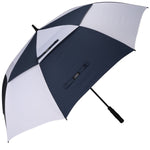 G4Free - G4Free Automatic Open Golf Umbrella Double Canopy Vented Stick Umbrellas -TN22A051A