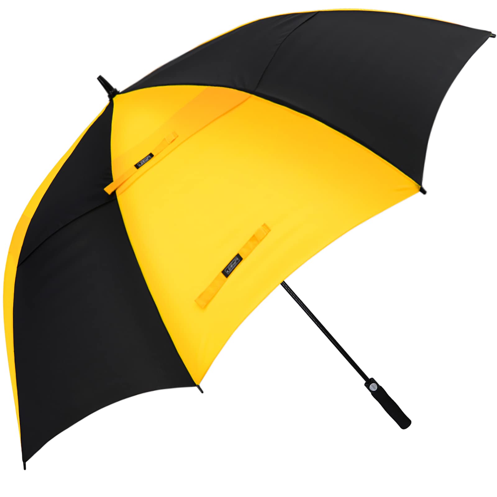 G4Free - G4Free Automatic Open Golf Umbrella Double Canopy Vented Stick Umbrellas -TN22A051A