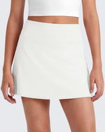 G4Free - G4Free BareFeel High Waisted Tennis Skirt for Girls with Built-in Shorts & Pockets -GF26HG932A001A-S