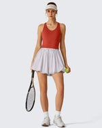 G4Free - G4Free BareFeel Racerback Tank Top with Removable Padded Bra -GF26L896A001A-S