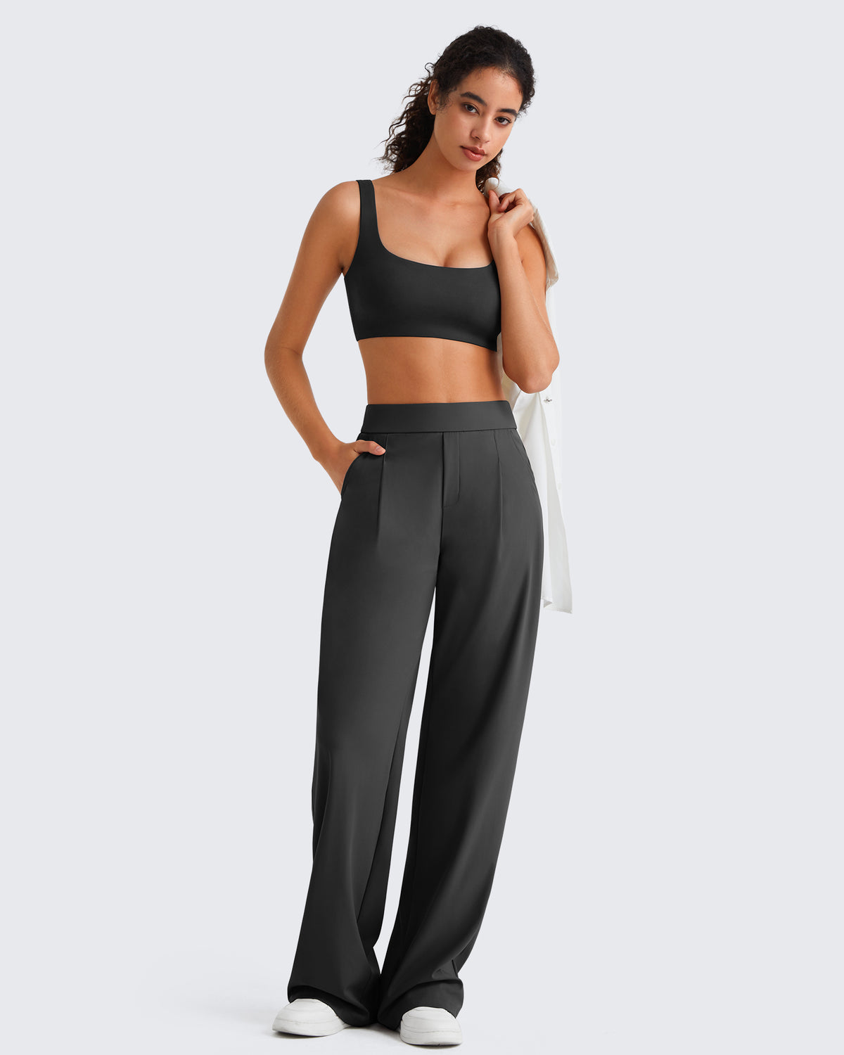 G4Free - G4Free BareFeel Square Neck Sports Bra – Non Padded U Back -GF26C965A001A-S