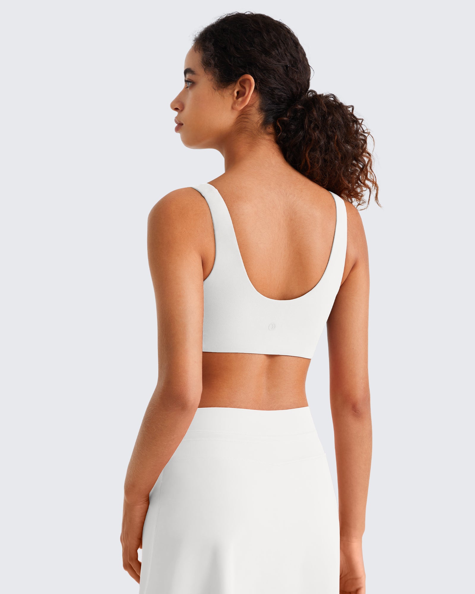G4Free - G4Free BareFeel Square Neck Sports Bra – Non Padded U Back -GF26C965A001A-S