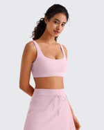 G4Free - G4Free BareFeel Square Neck Sports Bra – Non Padded U Back -GF26C965A001A-S