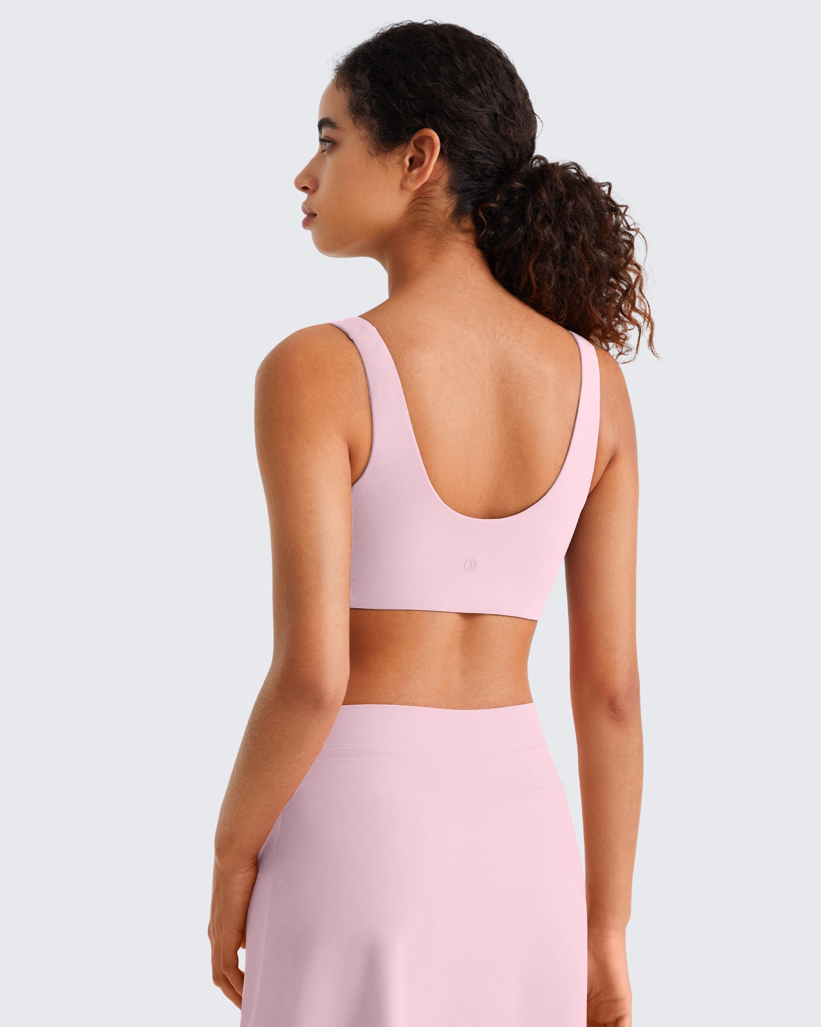 G4Free - G4Free BareFeel Square Neck Sports Bra – Non Padded U Back -GF26C965A001A-S
