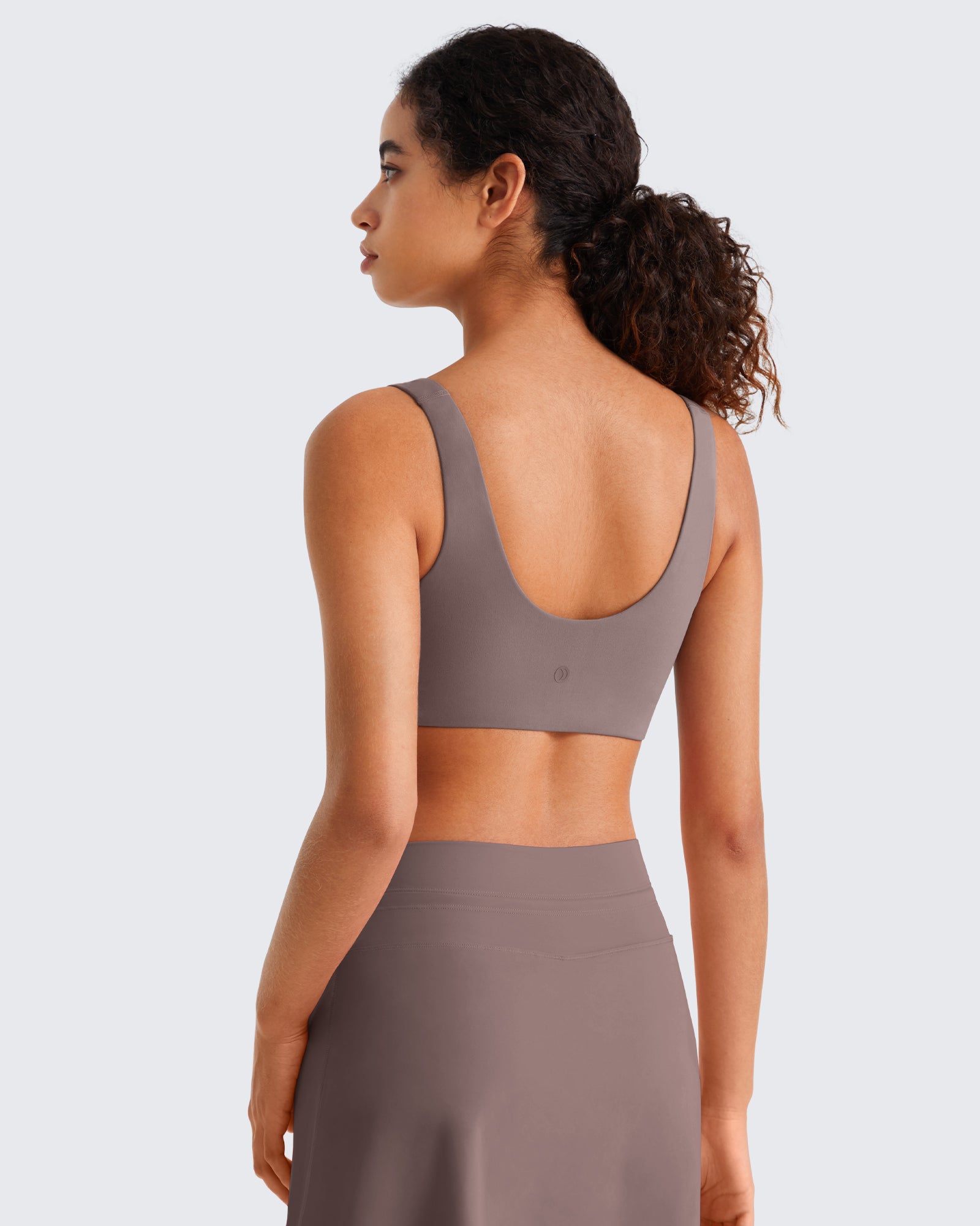 G4Free - G4Free BareFeel Square Neck Sports Bra – Non Padded U Back -GF26C965A001A-S