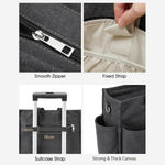 G4Free - G4Free Canvas with Pockets, Medium Size Crossbody Work Tote Bag -TN24B473A
