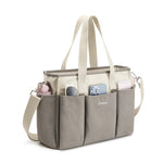 G4Free - G4Free Canvas with Pockets, Medium Size Crossbody Work Tote Bag -TN24B473C