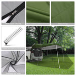 G4Free - G4Free Car Awning with Mosquito Net – Portable Tailgate Shade for Camping -GD21B002B