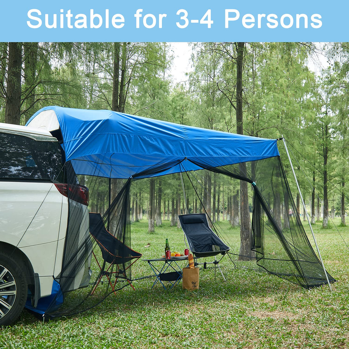 G4Free - G4Free Car Tent with Mosquito Net -YD21B002A