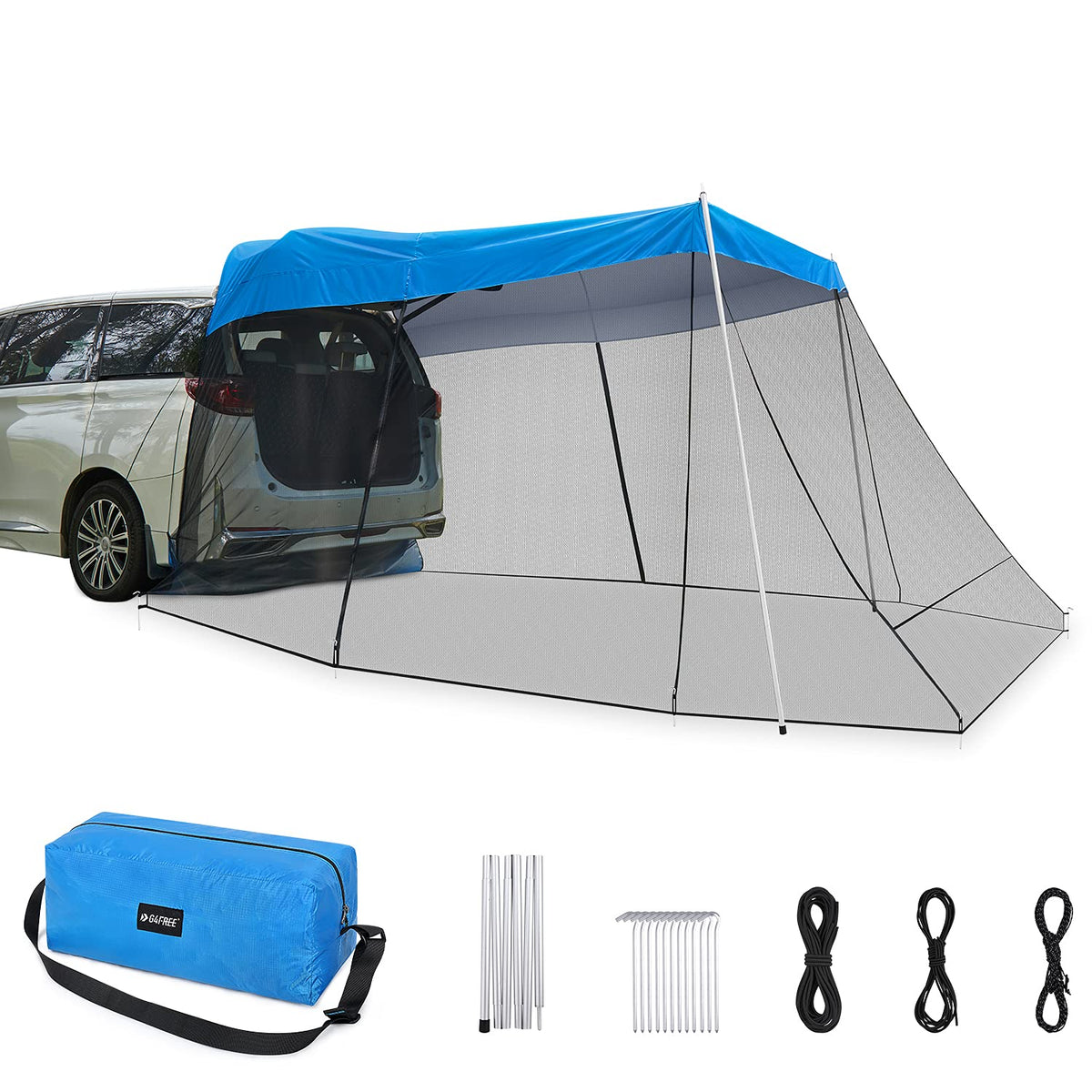 G4Free - G4Free Car Tent with Mosquito Net -YD21B002A