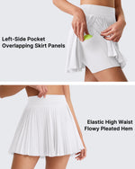 G4Free - G4Free Chillwhisp 14" Pleated Tennis Skirt with Inner Shorts Pocket -GF26H971A001A-S