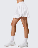 G4Free - G4Free Chillwhisp 14" Pleated Tennis Skirt with Inner Shorts Pocket -GF26H971A001A-S
