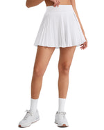 G4Free - G4Free Chillwhisp 14" Pleated Tennis Skirt with Inner Shorts Pocket -GF26H971A001A-S