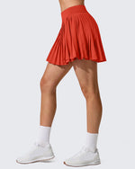 G4Free - G4Free Chillwhisp 14" Pleated Tennis Skirt with Inner Shorts Pocket -GF26H971A001A-S