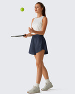 G4Free - G4Free Chillwhisp 2.5" Dolphin Hem Running Shorts with Pockets -GF26E842A001A-S