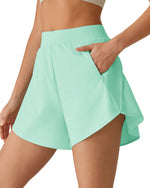 G4Free - G4Free Chillwhisp 2.5" Dolphin Hem Running Shorts with Pockets -GF26E842G012A-S