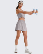 G4Free - G4Free Chillwhisp 2.5'' High Waist Running Shorts with Liner Pocket -GF26E936A001A-S