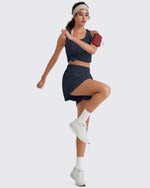 G4Free - G4Free Chillwhisp 2.5'' High Waist Running Shorts with Liner Pocket -GF26E936A001A-S