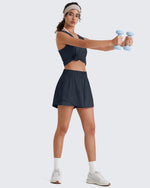 G4Free - G4Free Chillwhisp 2.5'' High Waist Running Shorts with Liner Pocket -GF26E936A001A-S