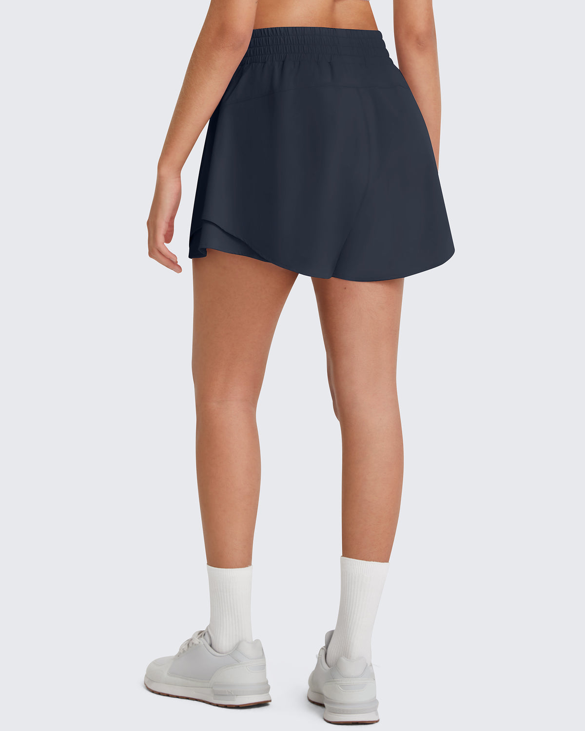 G4Free - G4Free Chillwhisp 2.5'' High Waist Running Shorts with Liner Pocket -GF26E936A001A-S