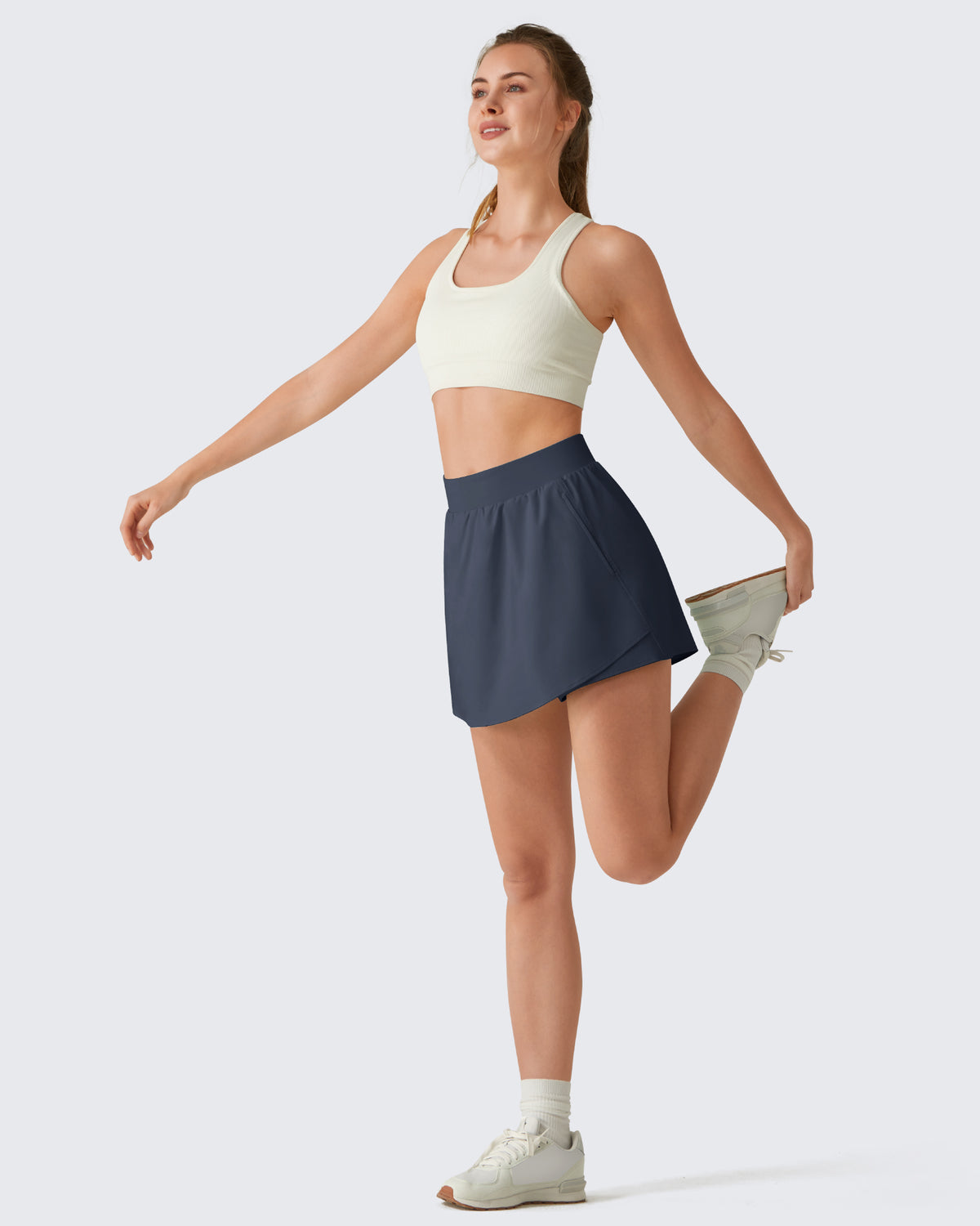 G4Free - G4Free Chillwhisp 2" Tennis Skort with Pockets -GF26E889A001A-S