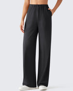 G4Free - G4Free Chillwhisp Drawstring Wide Leg Pants -GF26J874A001A-S