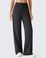 G4Free - G4Free Chillwhisp Drawstring Wide Leg Pants -GF26J874A001A-S