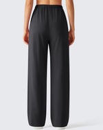 G4Free - G4Free Chillwhisp Drawstring Wide Leg Pants -GF26J874A001A-S
