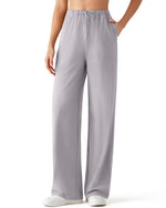 G4Free - G4Free Chillwhisp Drawstring Wide Leg Pants -GF26J874A001A-S