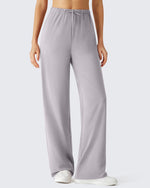 G4Free - G4Free Chillwhisp Drawstring Wide Leg Pants -GF26J874A001A-S