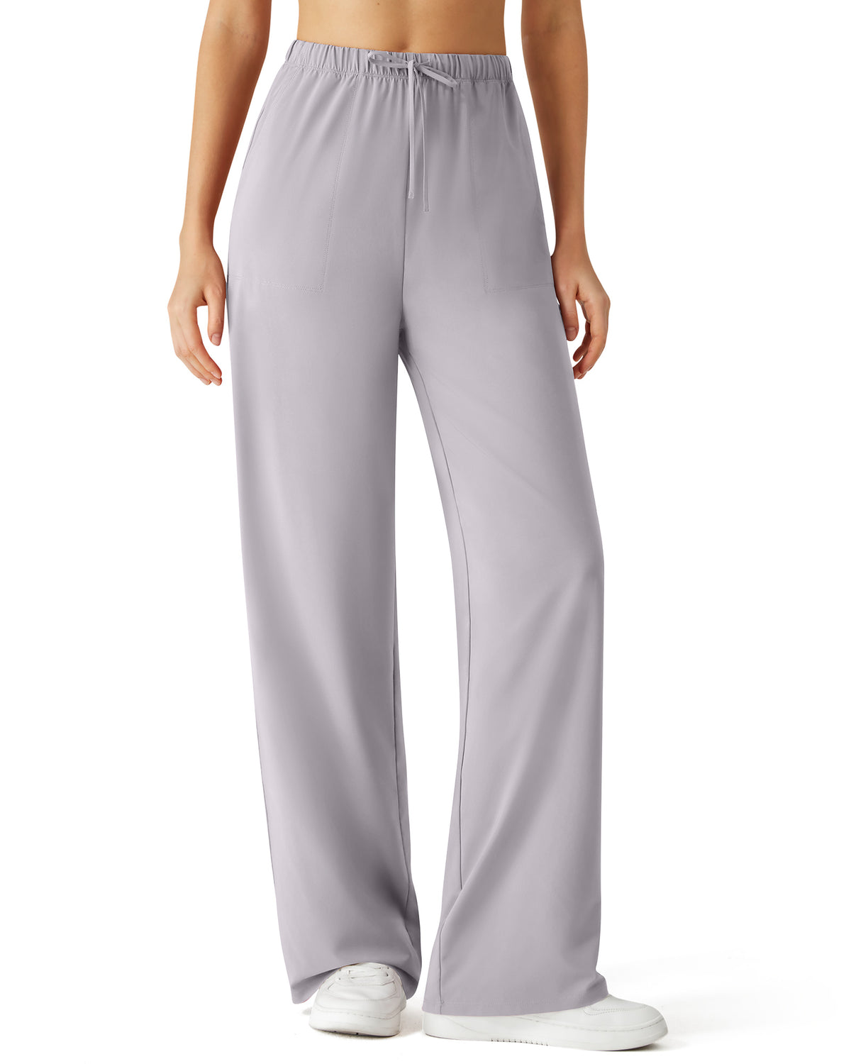 G4Free - G4Free Chillwhisp Drawstring Wide Leg Pants -GF26J874A001A-S
