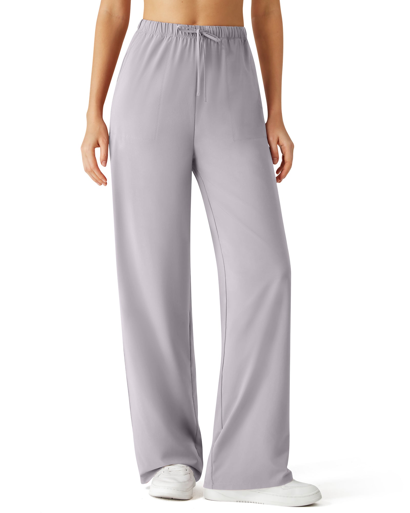 G4Free - G4Free Chillwhisp Drawstring Wide Leg Pants -GF26J874A001A-S