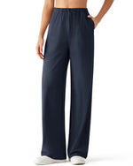 G4Free - G4Free Chillwhisp Drawstring Wide Leg Pants -GF26J874A001A-S