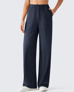 G4Free - G4Free Chillwhisp Drawstring Wide Leg Pants -GF26J874D019A-S