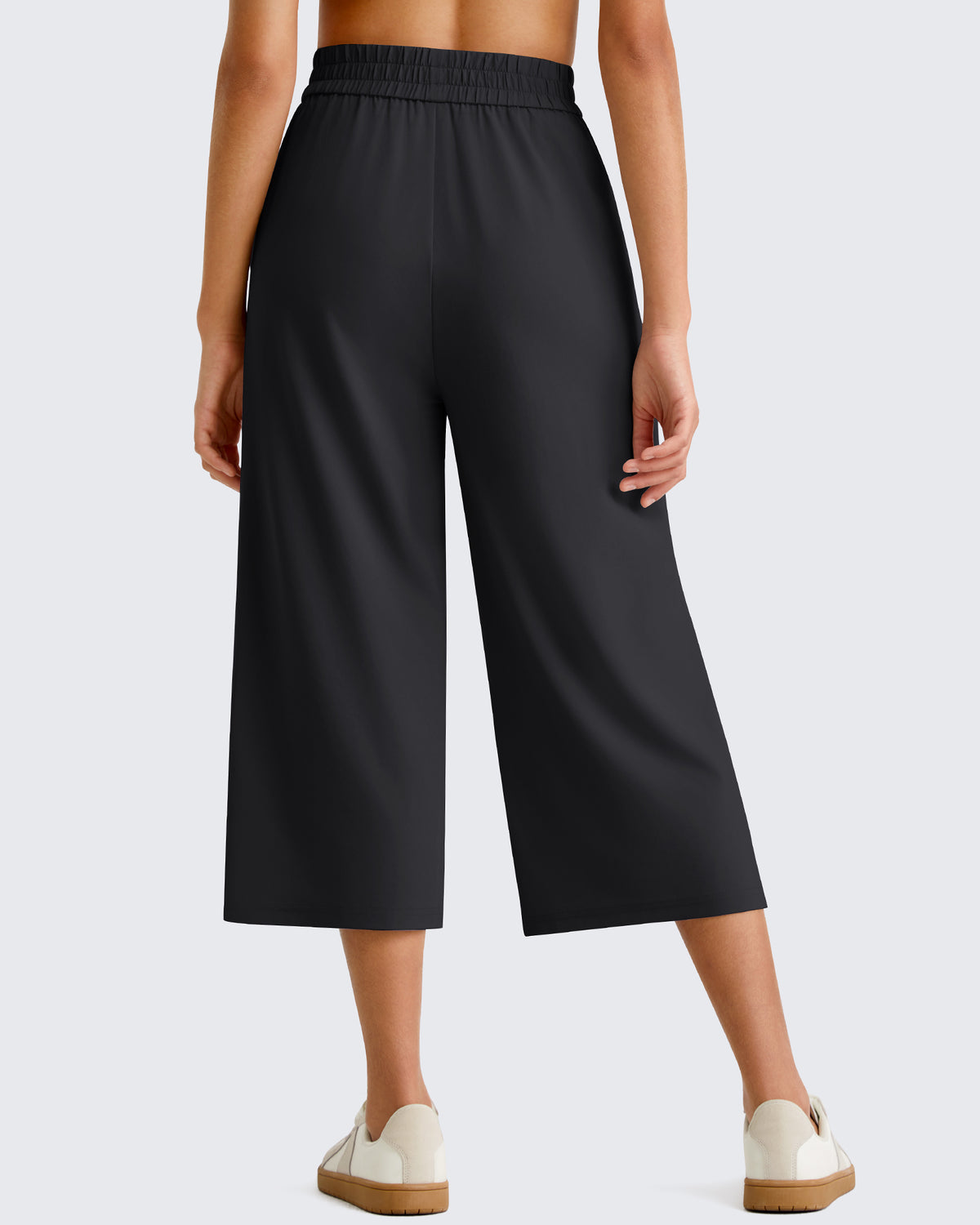 G4Free - G4Free Chillwhisp Lightweight Wide Leg Capris -GF26J900A001A-S